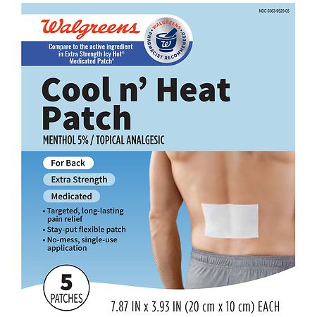 Walgreens Cool n' Heat Patches Extra Strength