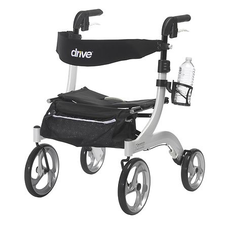 Drive Medical Nitro DLX Euro Style Rollator Rolling Walker,, 46% OFF