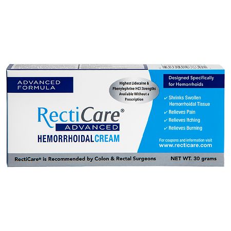 RectiCare Advanced Hemorrhoidal Cream
