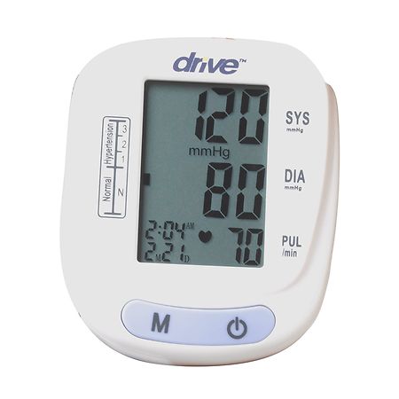 North American Health + Wellness Blood Pressure Monitor, White, 1 Count  (Pack of 1), (JB7423CS)