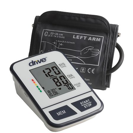 Omron - Evolv - Wireless Upper Arm Blood Pressure Monitor - Black/White