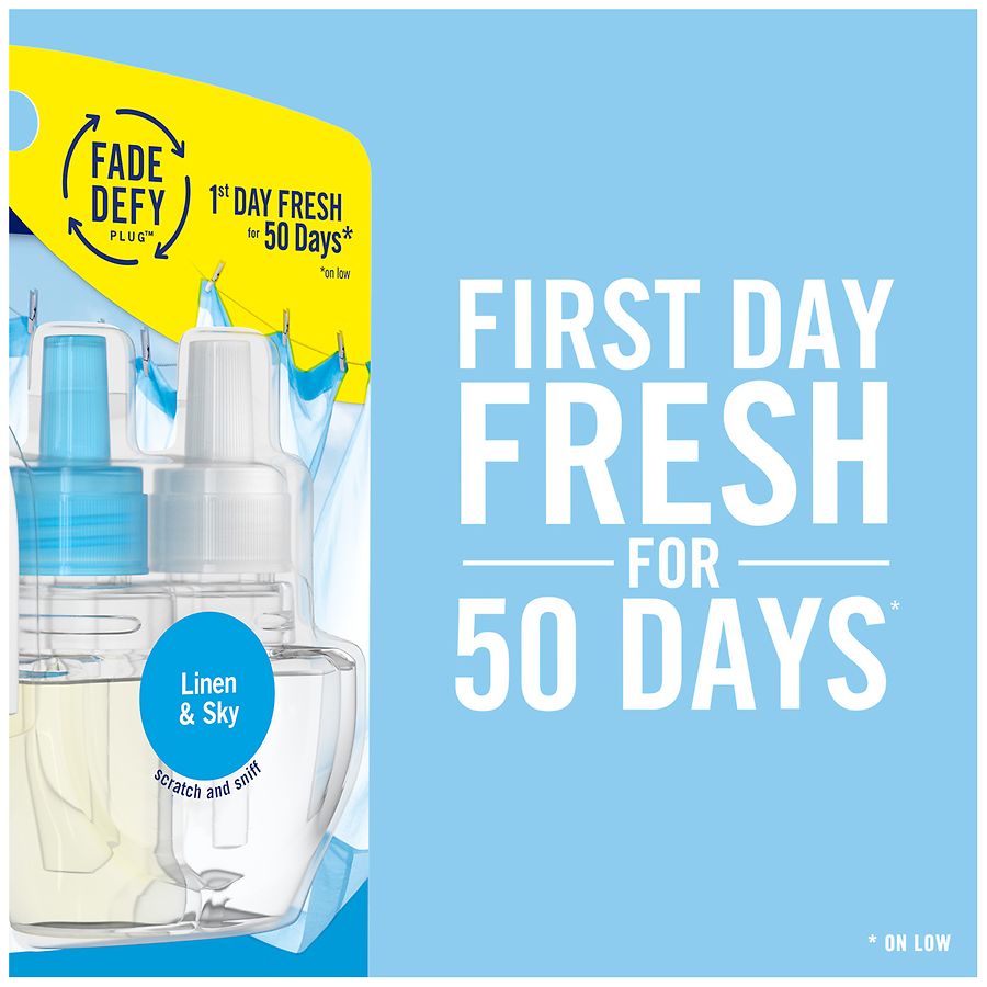 OdorEliminating Fade Defy Plug Air Freshener Warmer Device Die besten