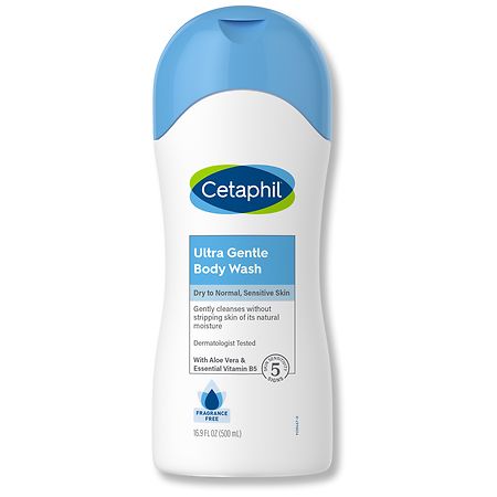 Cetaphil Ultra Gentle Body Wash, Fragrance Free