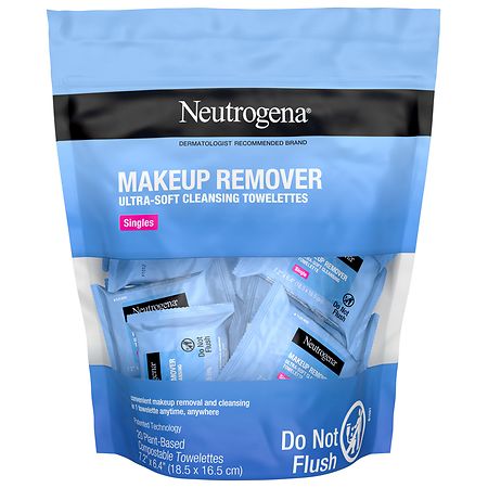 Neutrogena Cleansing Makeup Remover Wipes, Individually Wrapped Unspecified