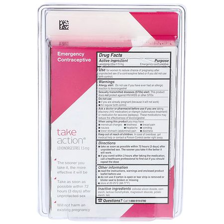 Take Action Emergency Contraceptive