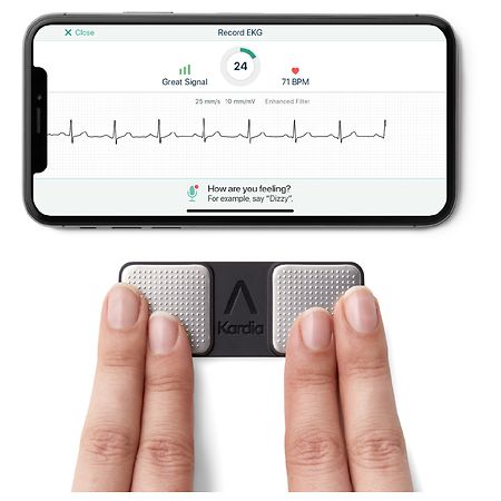 AliveCor KardiaMobile Personal EKG Monitor