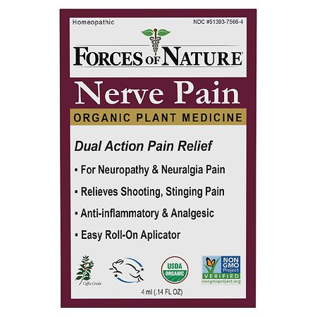 UPC 830743011250 product image for Forces of Nature Nerve Pain Management Rollerball - 0.14 oz | upcitemdb.com