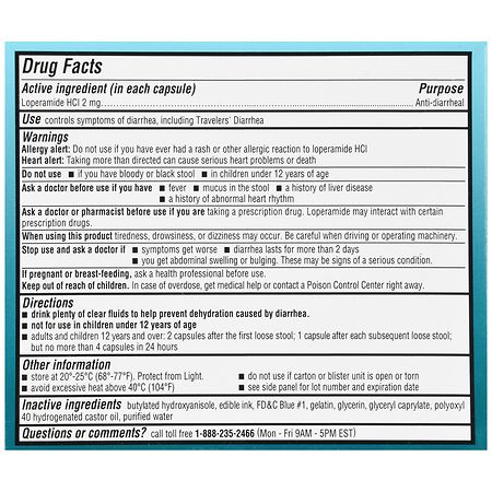 Walgreens Anti-Diarrheal Capsules