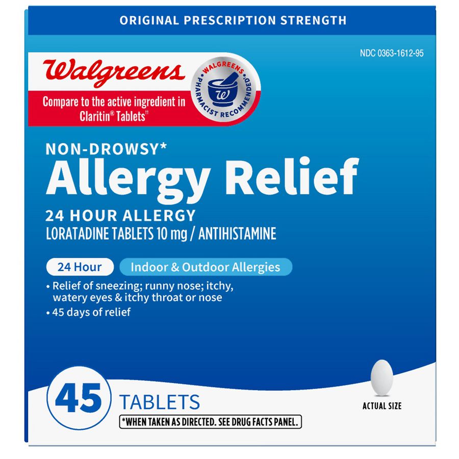 Walgreens Wal-itin Loratadine Tablets 10 mg, Antihistamine | Walgreens