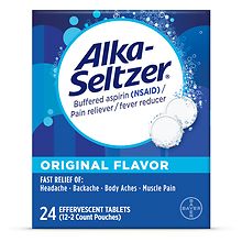 Alka-Seltzer Effervescent Tablets Original | Walgreens