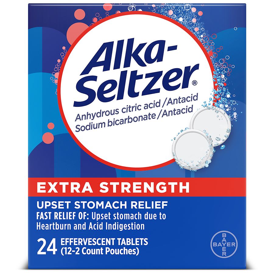 Alka-Seltzer Hangover Relief Effervescent Tablets - 20 ct