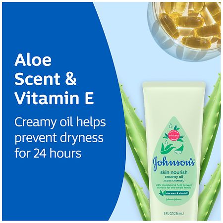 Skin Johnson's Baby Creamy Aloe And Vitamin E Johnson's