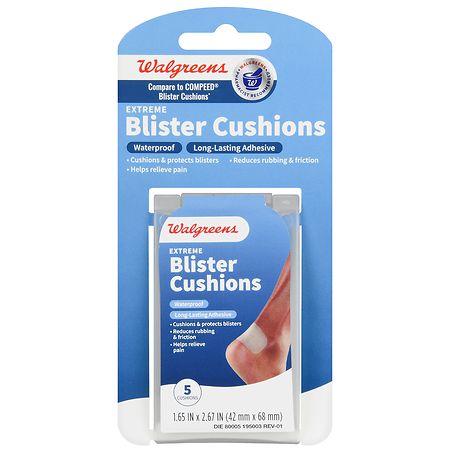 Walgreens Extreme Blister Cushions 1.65 in x 2.67 in