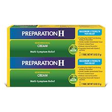 Shop Hemorrhoid Symptom Treatment Cream, Maximum Strength Pain Relief and read reviews at Walgreens. View the latest deals on Preparation H Hemorrhoid Care.