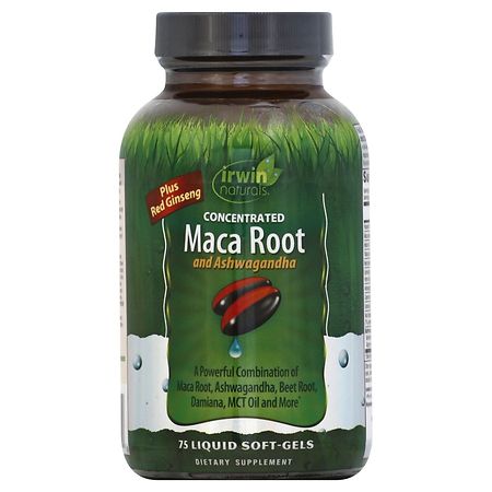 Irwin Naturals Maca Root Liquid Soft-Gels