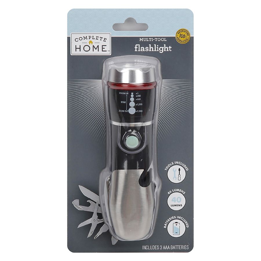 Brookstone 10- in-1 Emergency Flashlight Multi-Tool