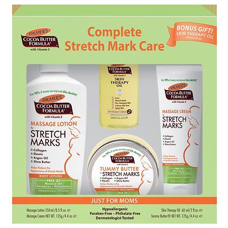 Palmer's Cocoa Butter Formula Complete Stretch Mark Care 4 Piece Gift Set