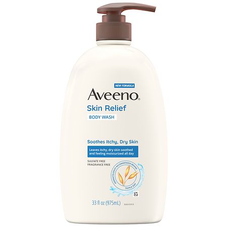 Aveeno Skin Relief Body Wash, Sensitive Skin Fragrance-Free