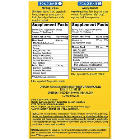 ReNew Life Day Cleanse Total Body Reset, Part Detox Cleanse