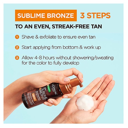 Sublime Bronze Hydrating Mousse, Streak Free Medium | Walgreens
