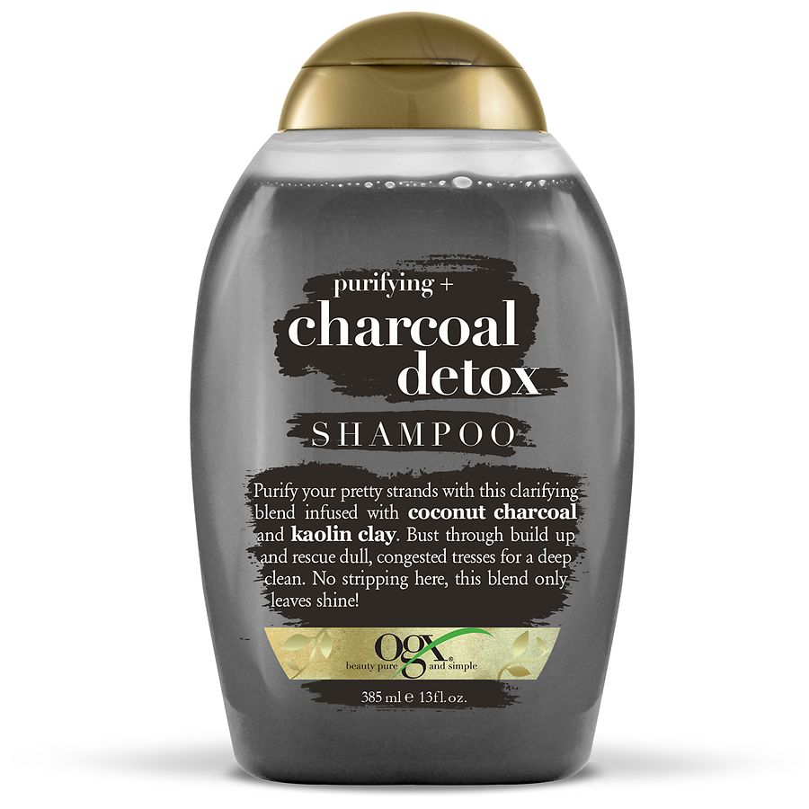 Regulering Tyggegummi Store OGX Purifying + Charcoal Detox Shampoo | Walgreens