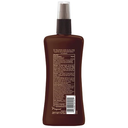 Hawaiian Tropic Protective Tanning Oil Spray Sunscreen SPF 25