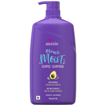 Aussie Miracle Moist Shampoo Avocado & Australian Jojoba Oil