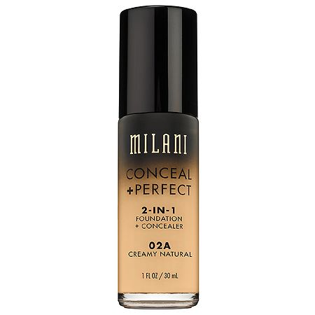 Milani Conceal + Perfect 2-in-1 Foundation + Concealer Creamy Natural