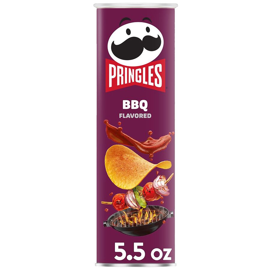 Pringles Potato Crisps Chips BBQ