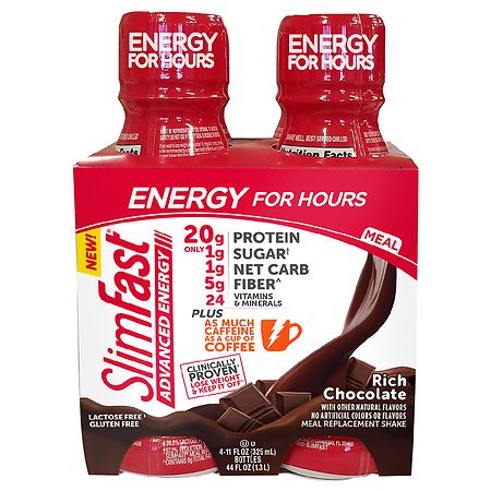 SlimFast Advanced Energy Meal Replacement Shake