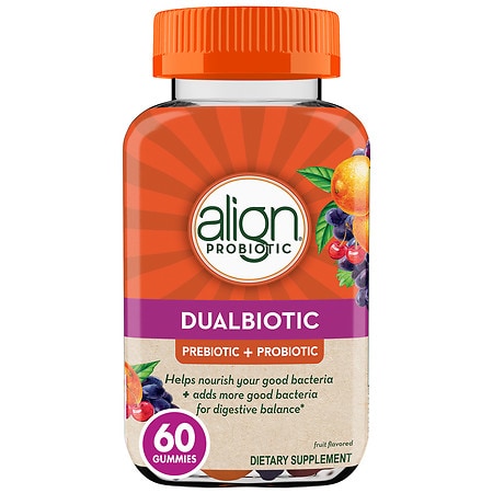 Align Prebiotic + Probiotic Supplement Gummies