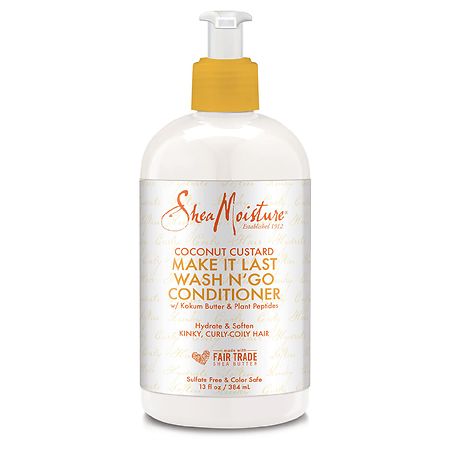 SheaMoisture Coconut Custard Make It Last Wash N Go Conditioner | Walgreens