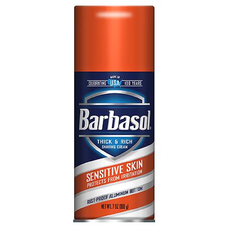 Barbasol Thick & Rich Sensitive Skin Shaving Cream