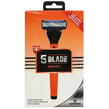 Walgreens Men's 5 Blade Shave Kit | Walgreens