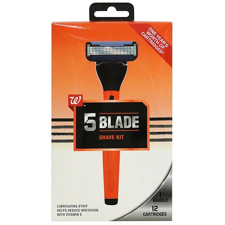 Walgreens Men's 5 Blade Shave Kit