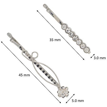 Scunci Mixed Size Decorative Hair Pins - 3ct - ShopStyle