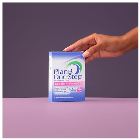  Plan B One-Step Emergency Contraceptive, 1.5 Mg (1 Tablet) :  Health & Household