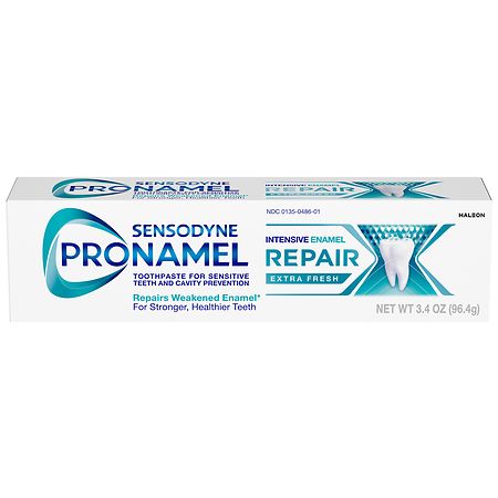Sensodyne Pronamel Intensive Enamel Repair Toothpaste For Sensitive Teeth Extra Fresh