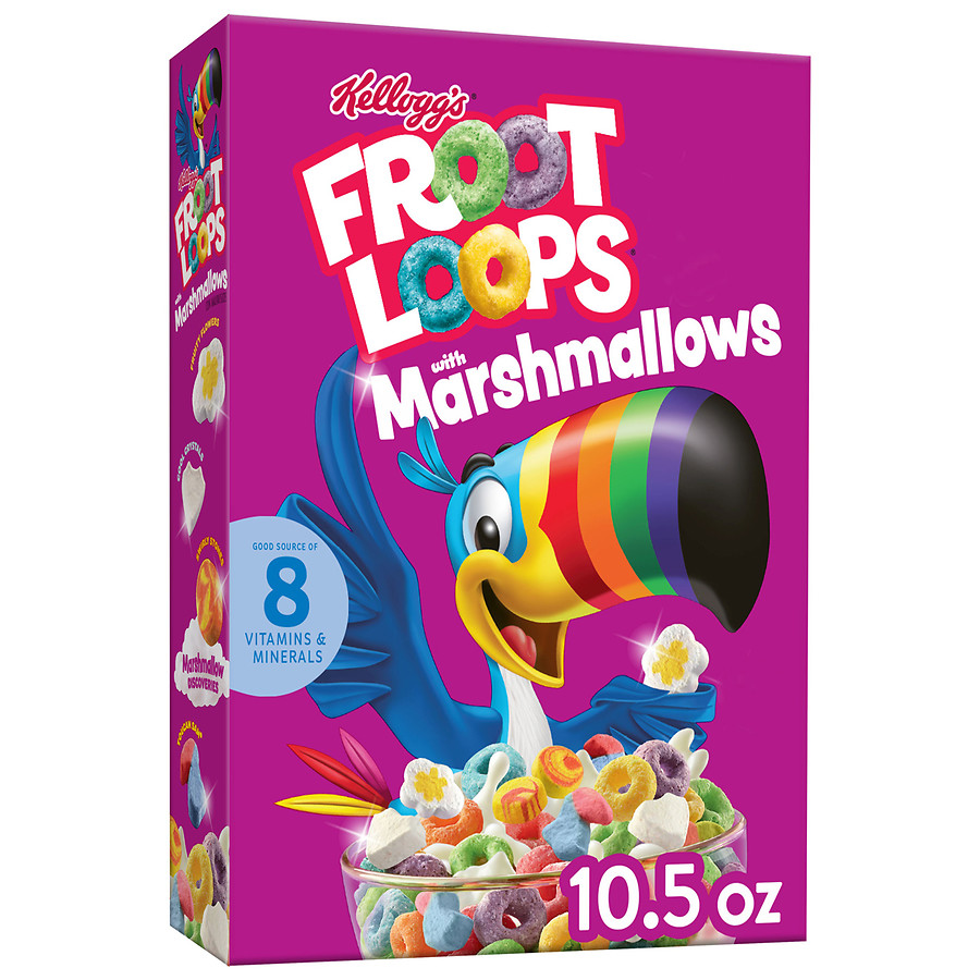 Kellogg's® Froot Loops Cereal Cups, 4 ct / 1.5 oz - Pay Less Super Markets