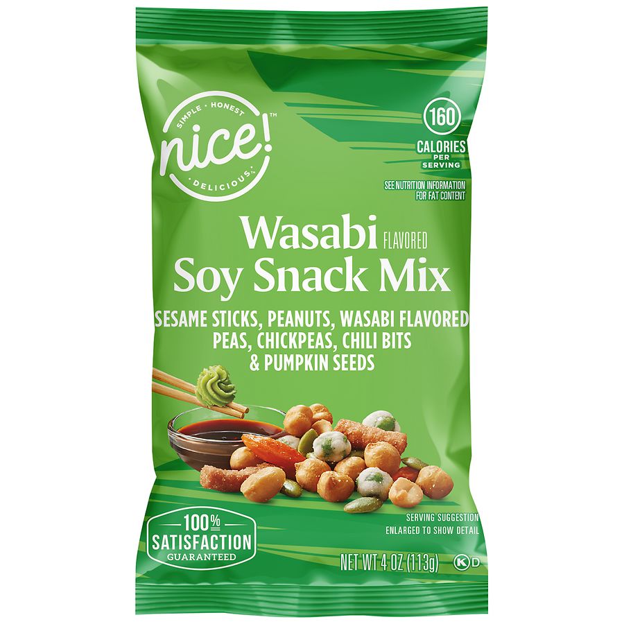 Nice! Snack Mix Wasabi Soy Walgreens