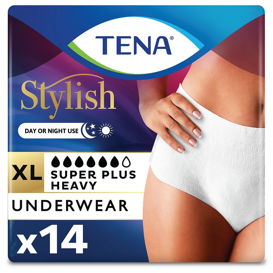 Photo 1 of (4-pack) Incontinence Underwear for Women, Super Plus XL