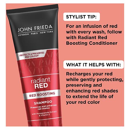 Antipoison Også sol John Frieda Radiant Red Boosting Shampoo | Walgreens