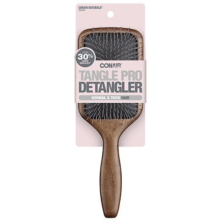 Conair Tangle Pro Detangling Nylon Bristle Paddle Hairbrush