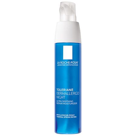 La Roche-Posay Toleriane Dermallegro Night Cream for Face, Allergy Tested Soothing Moisturizer