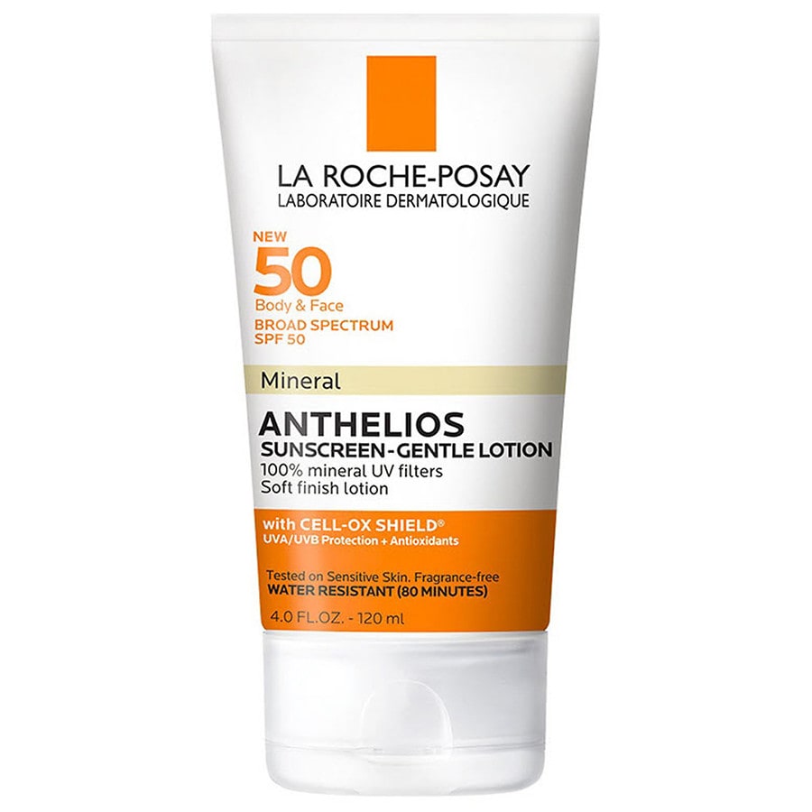 La Roche-Posay Anthelios Face and Body Mineral Sunscreen Lotion 50 Walgreens