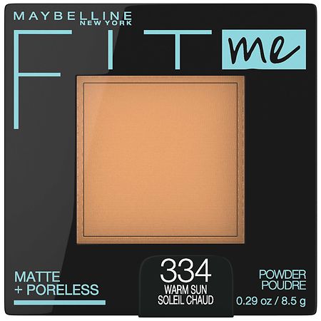 Maybelline New York Fit Me Matte + Poreless Pressed Face Powder, Warm Sun | CVS
