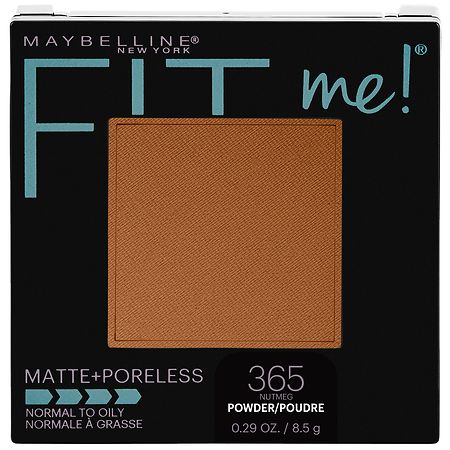 Maybelline Fit Me Matte + Poreless Pressed Powder Face Makeup Nutmeg