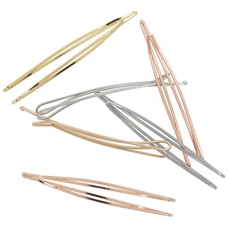 Scunci Real Style Decorative Trend Alert! Hair Pins, Metallic Gold, 4 –  Vitabox