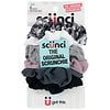 Scunci The Original Scrunchie in Soft Knit Solid and Tie-Dye Neutral Colors-2