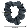 Scunci The Original Scrunchie in Soft Knit Solid and Tie-Dye Neutral Colors-3